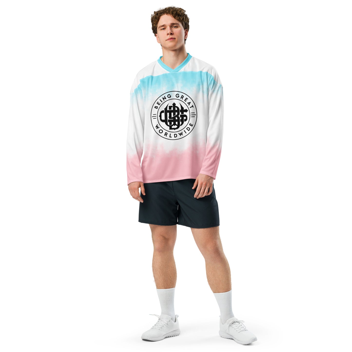 Recycled hockey fan jersey