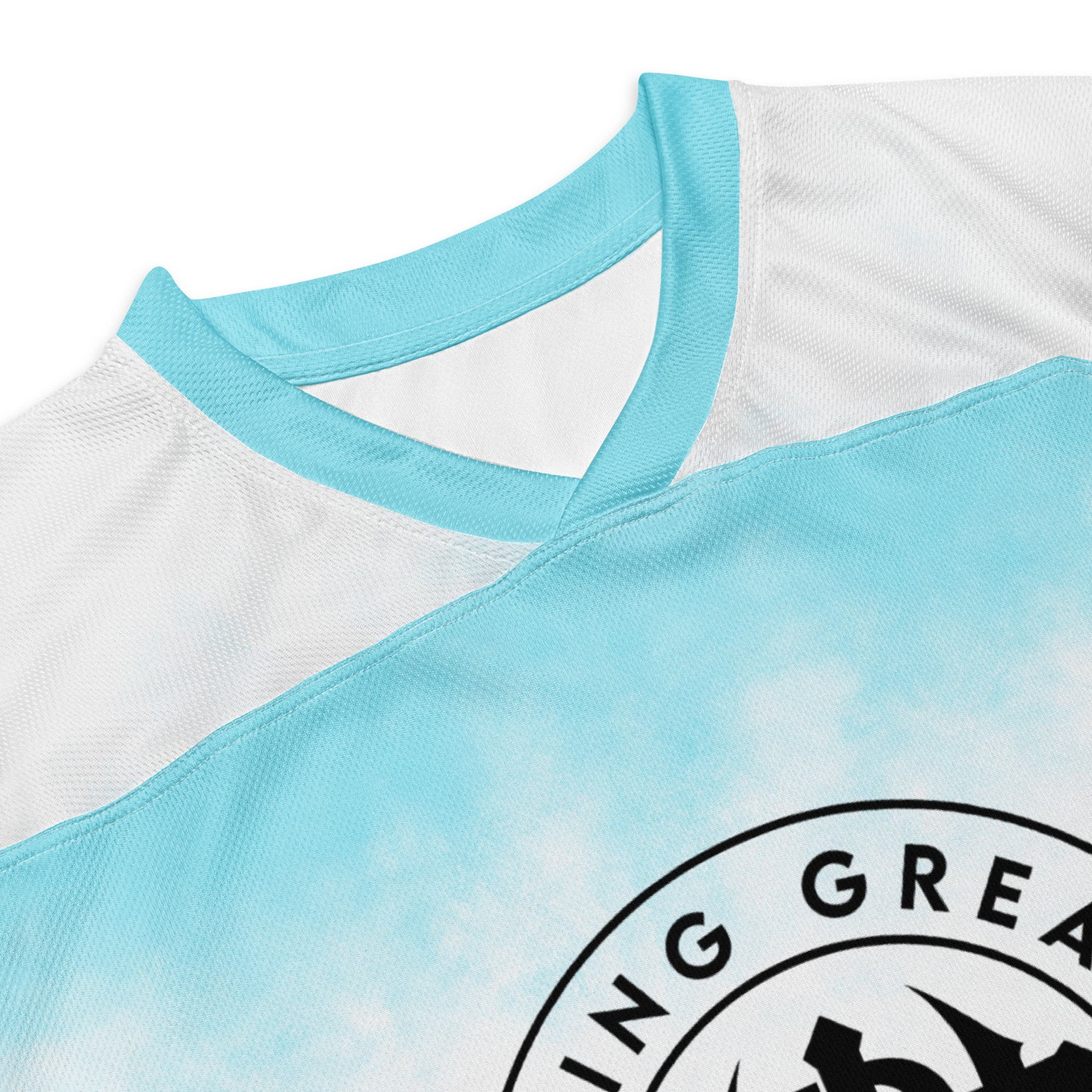 Recycled hockey fan jersey
