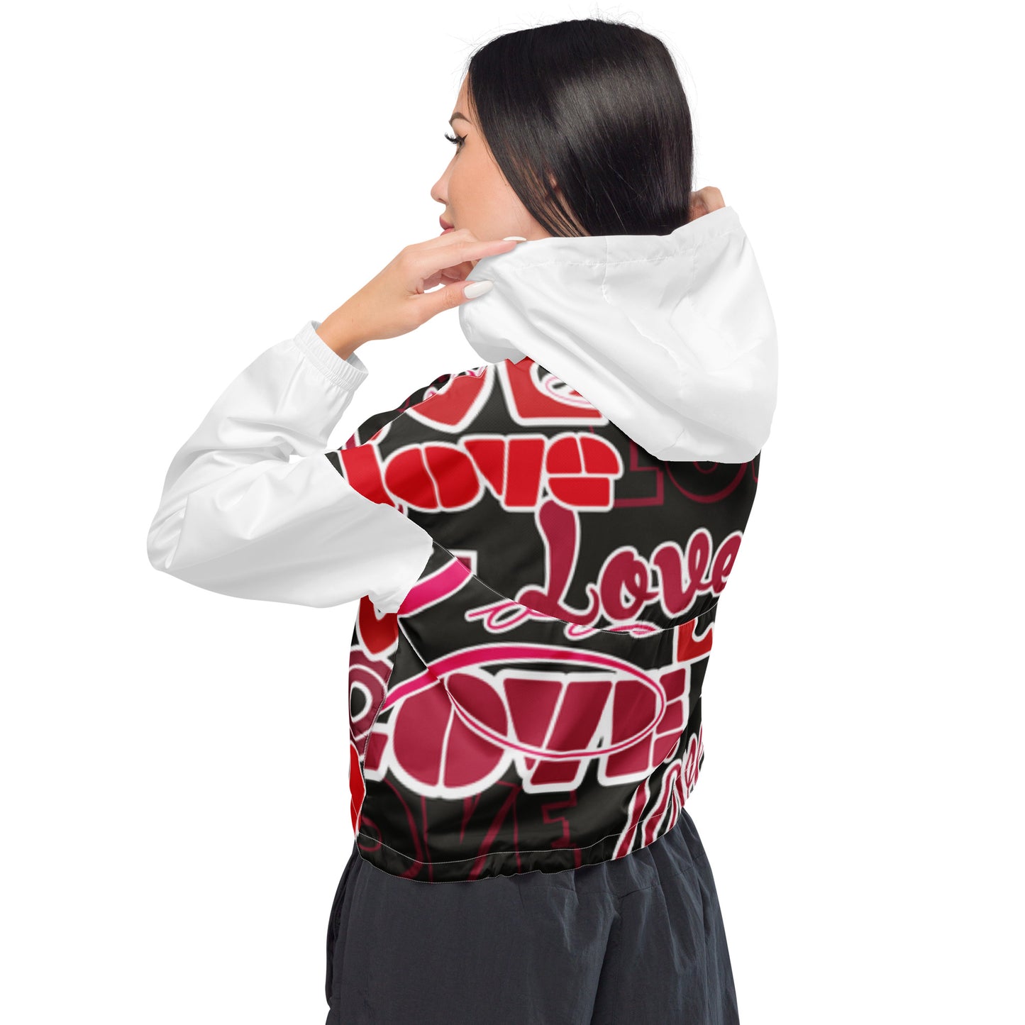 Women’s cropped windbreaker