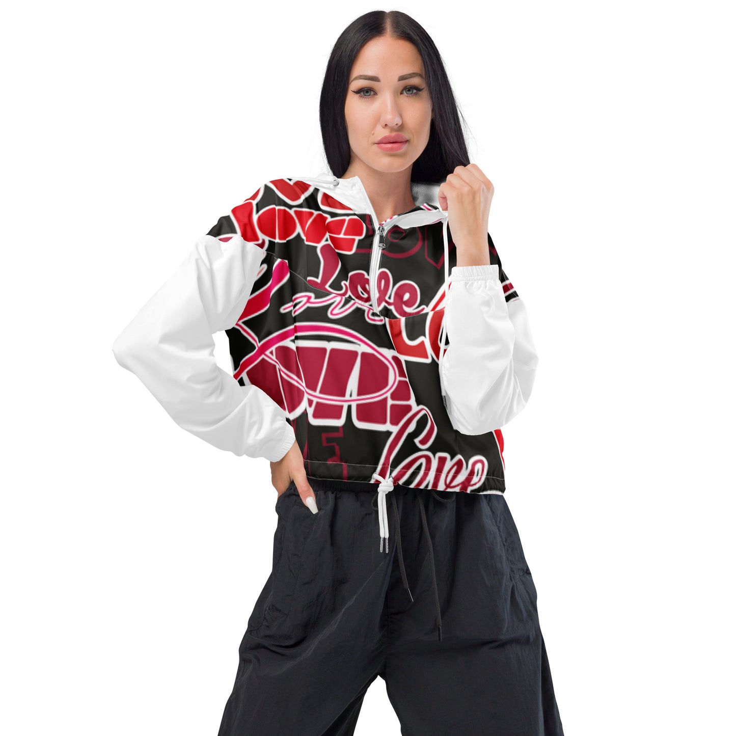 Women’s cropped windbreaker