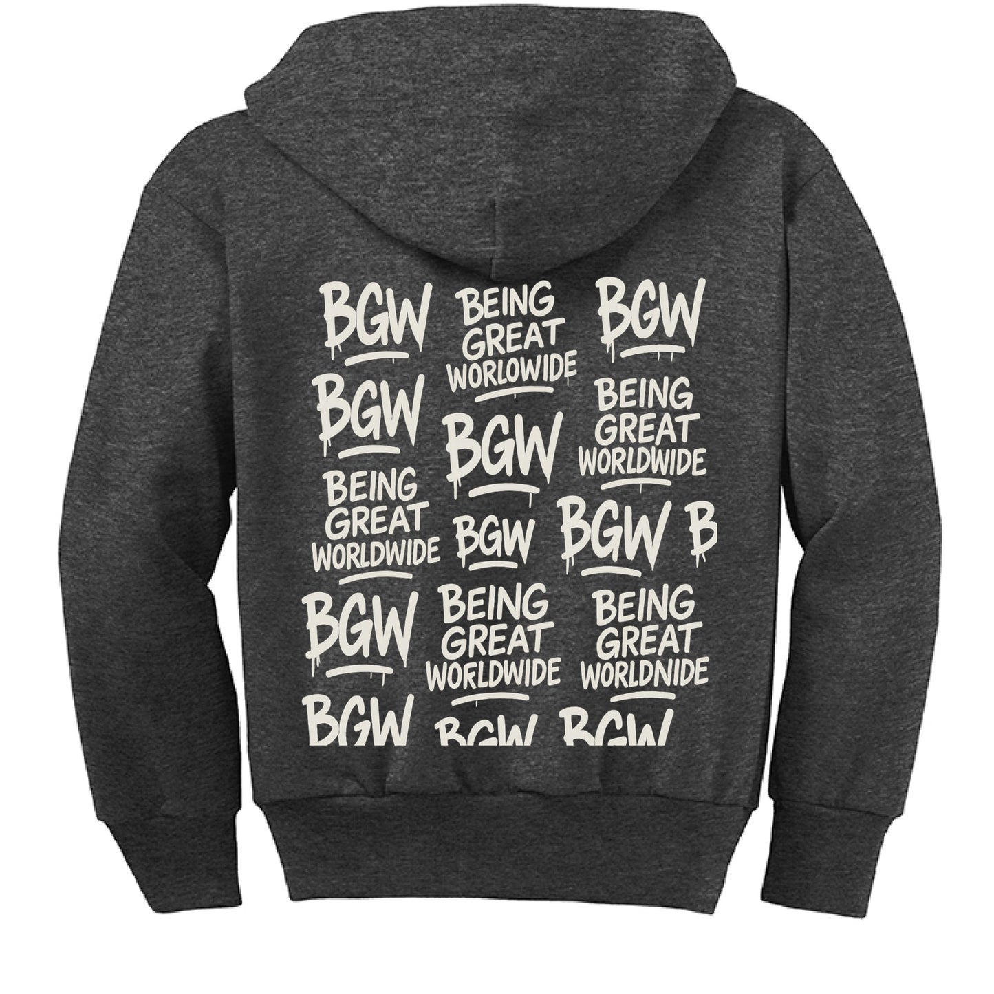 Dark Hthr Grey - BACK