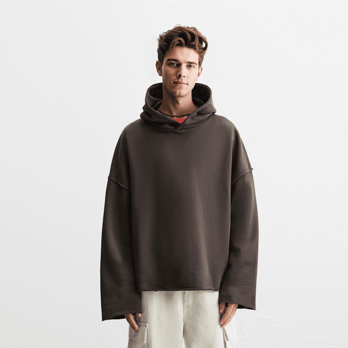 Unisex Boxy Hoodie（460GSM)