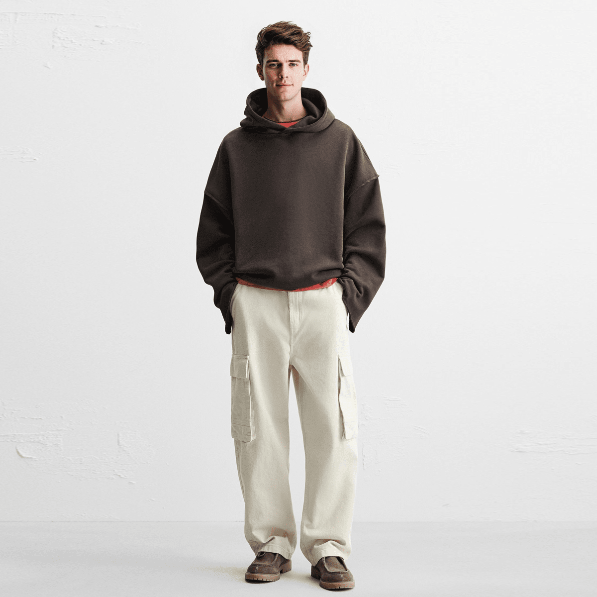 Unisex Boxy Hoodie（460GSM)
