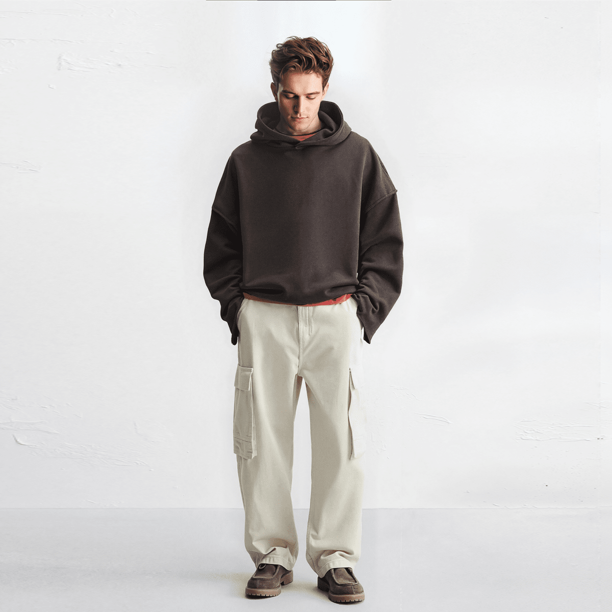Unisex Boxy Hoodie（460GSM)