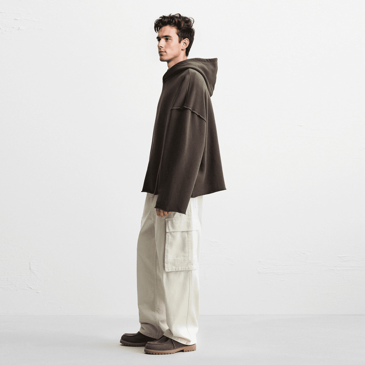 Unisex Boxy Hoodie（460GSM)