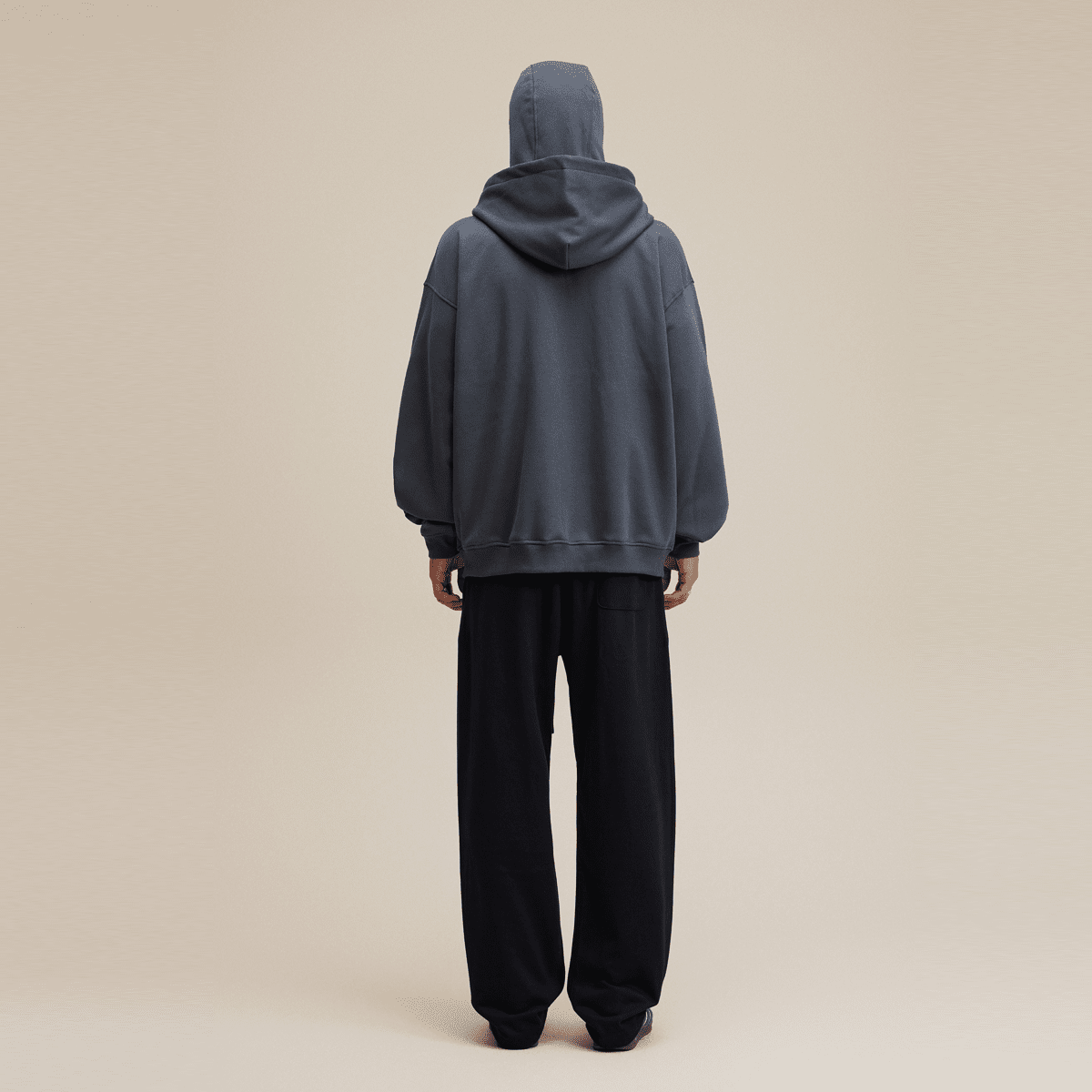 Zip-up Hoodie with Built-in Face Mask