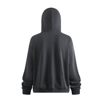 Zip-up Hoodie with Built-in Face Mask