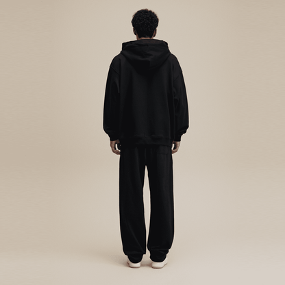 Zip-up Hoodie with Built-in Face Mask