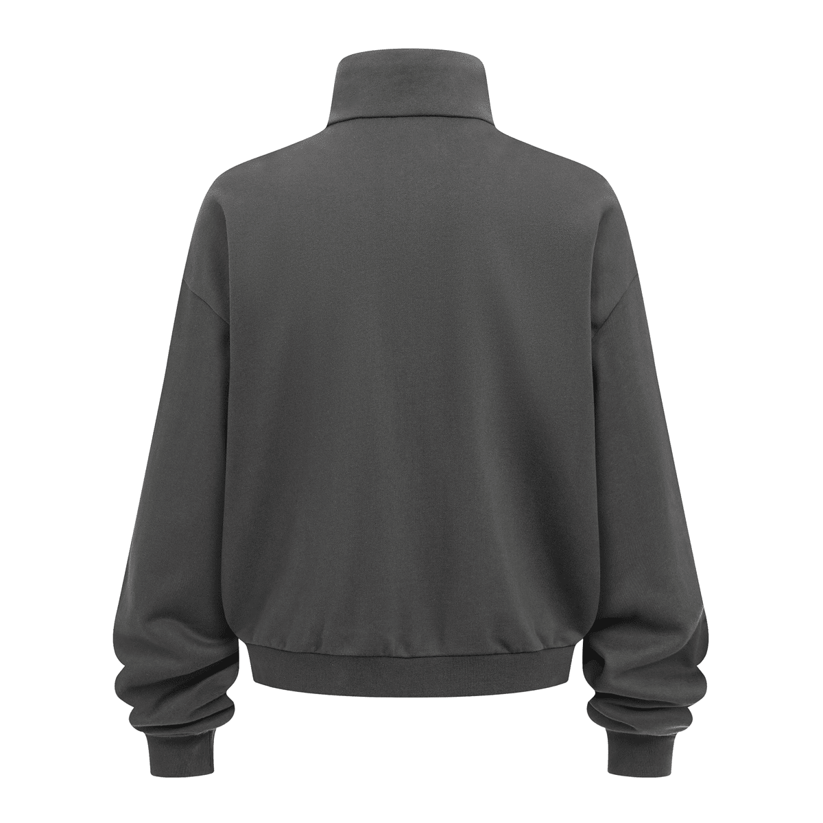 Unisex Heavyweight Brushed Stand-Collar Zip-Up Jacket (410GSM)