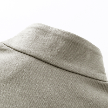 Unisex Heavyweight Brushed Stand-Collar Zip-Up Jacket (410GSM)