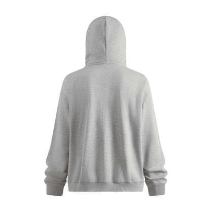 Zip-up Hoodie with Built-in Face Mask