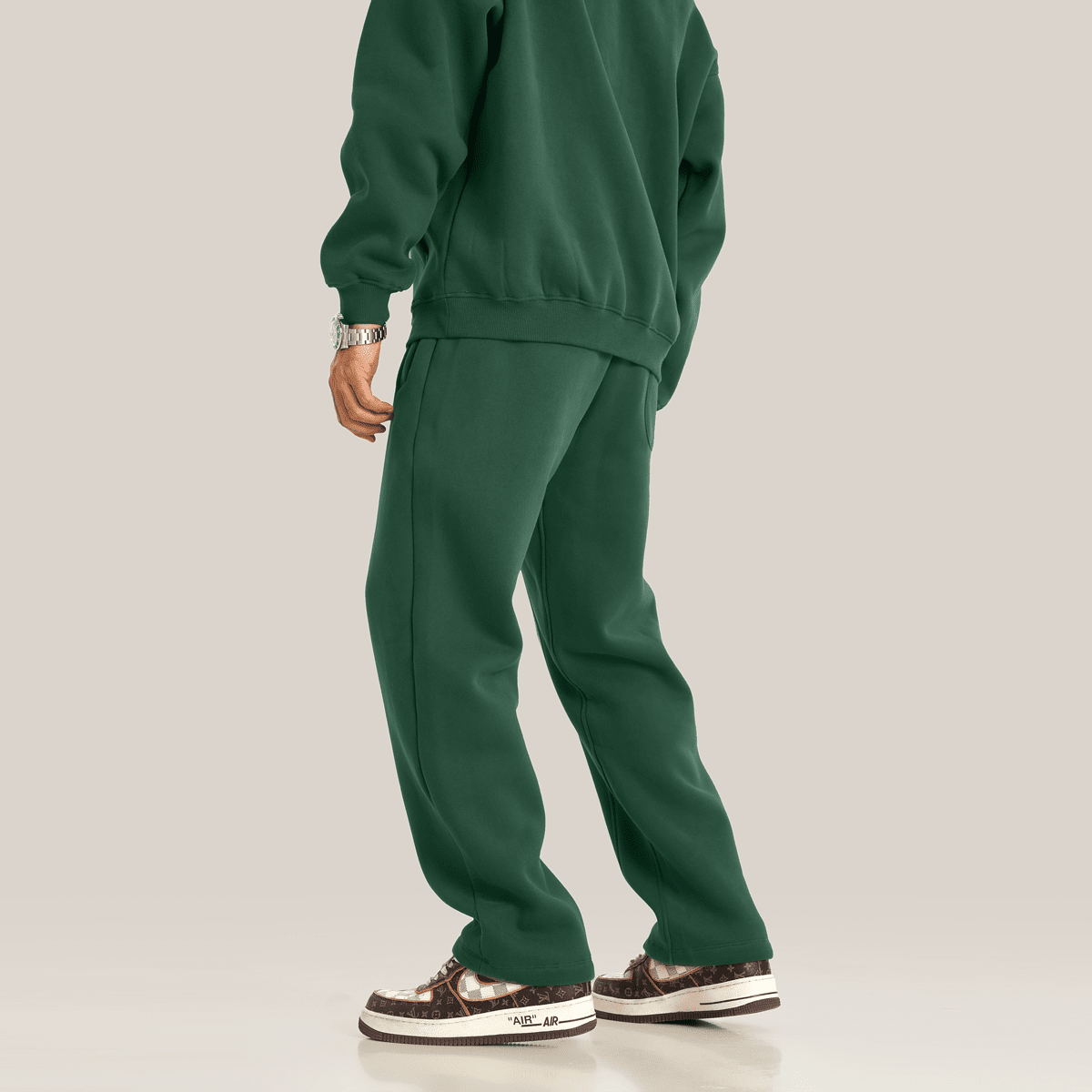 Unisex Fleece Oversized Sweatpants(380GSM)