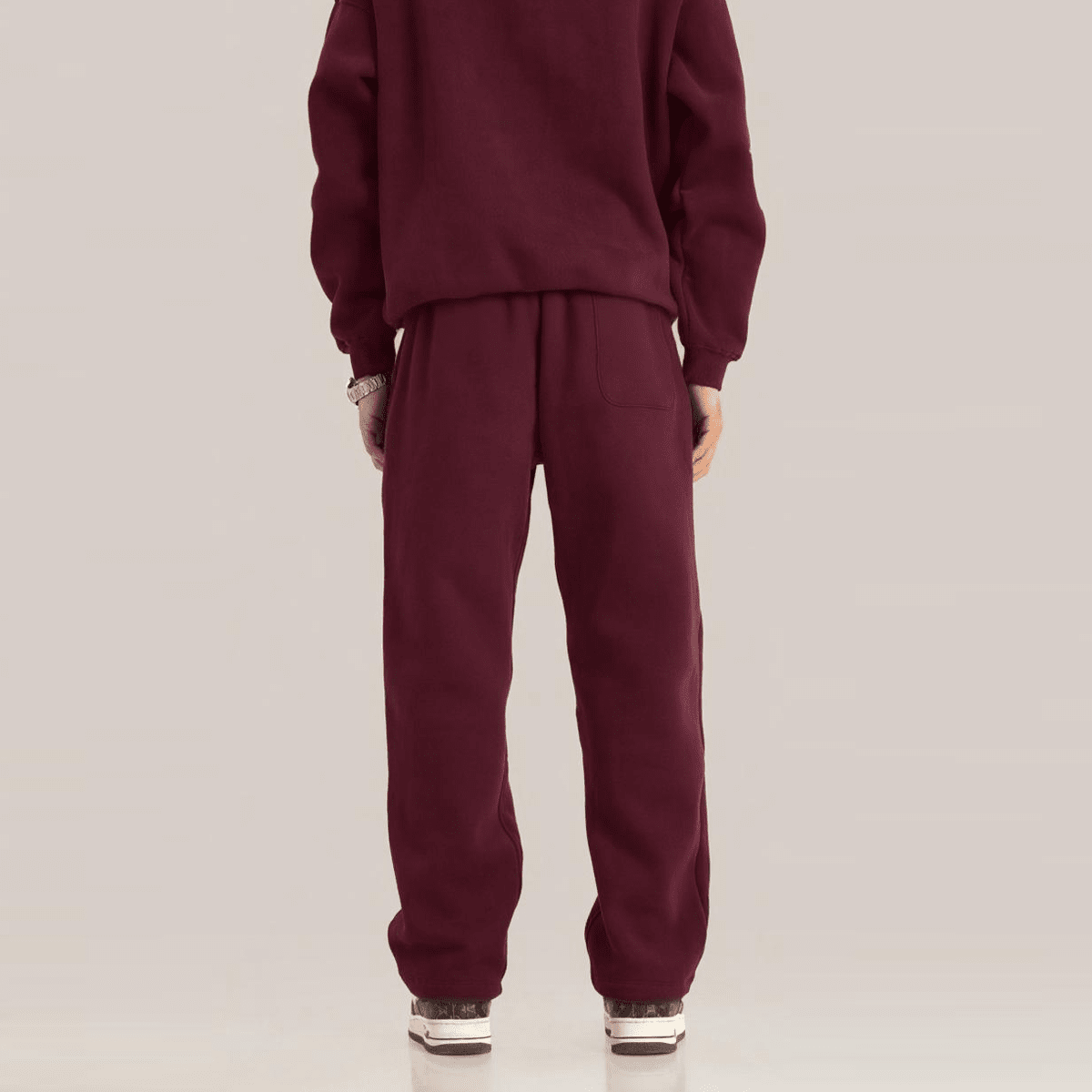 Unisex Fleece Oversized Sweatpants(380GSM)