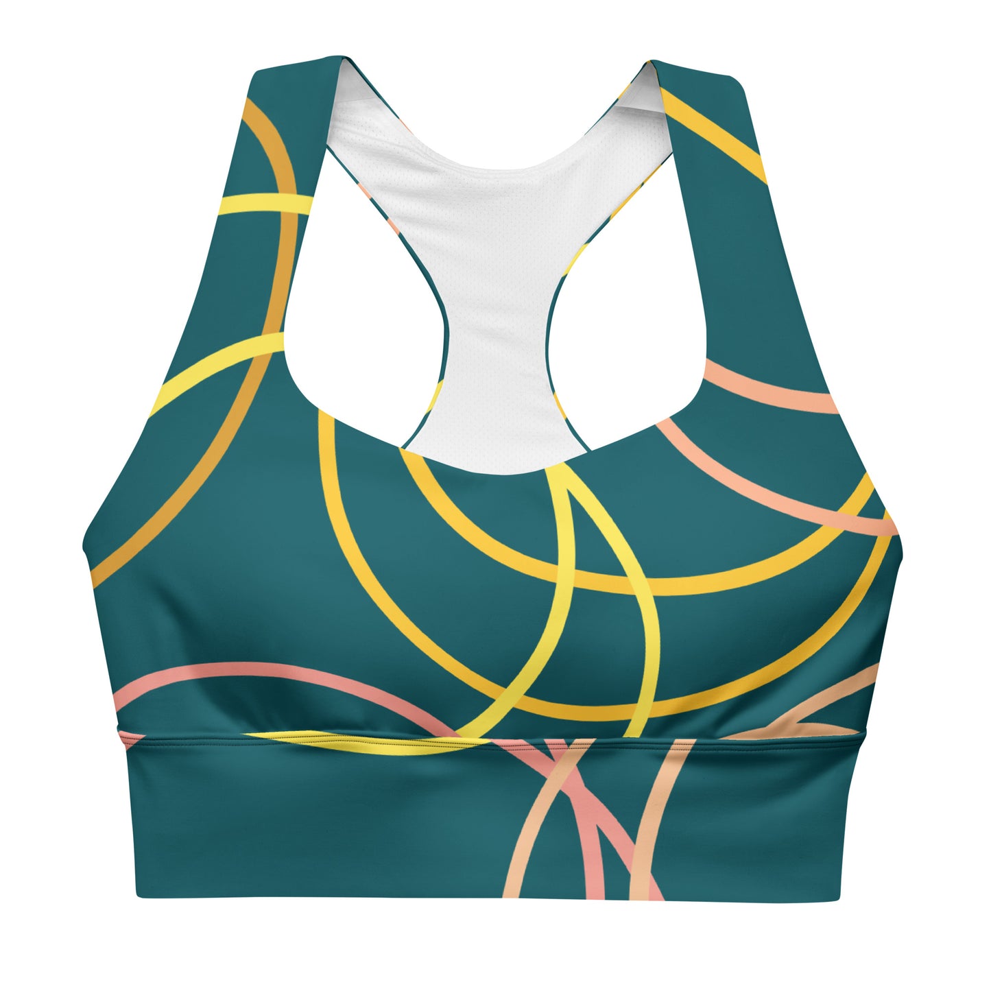 Longline sports bra