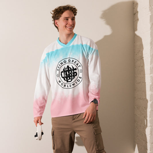 Recycled hockey fan jersey