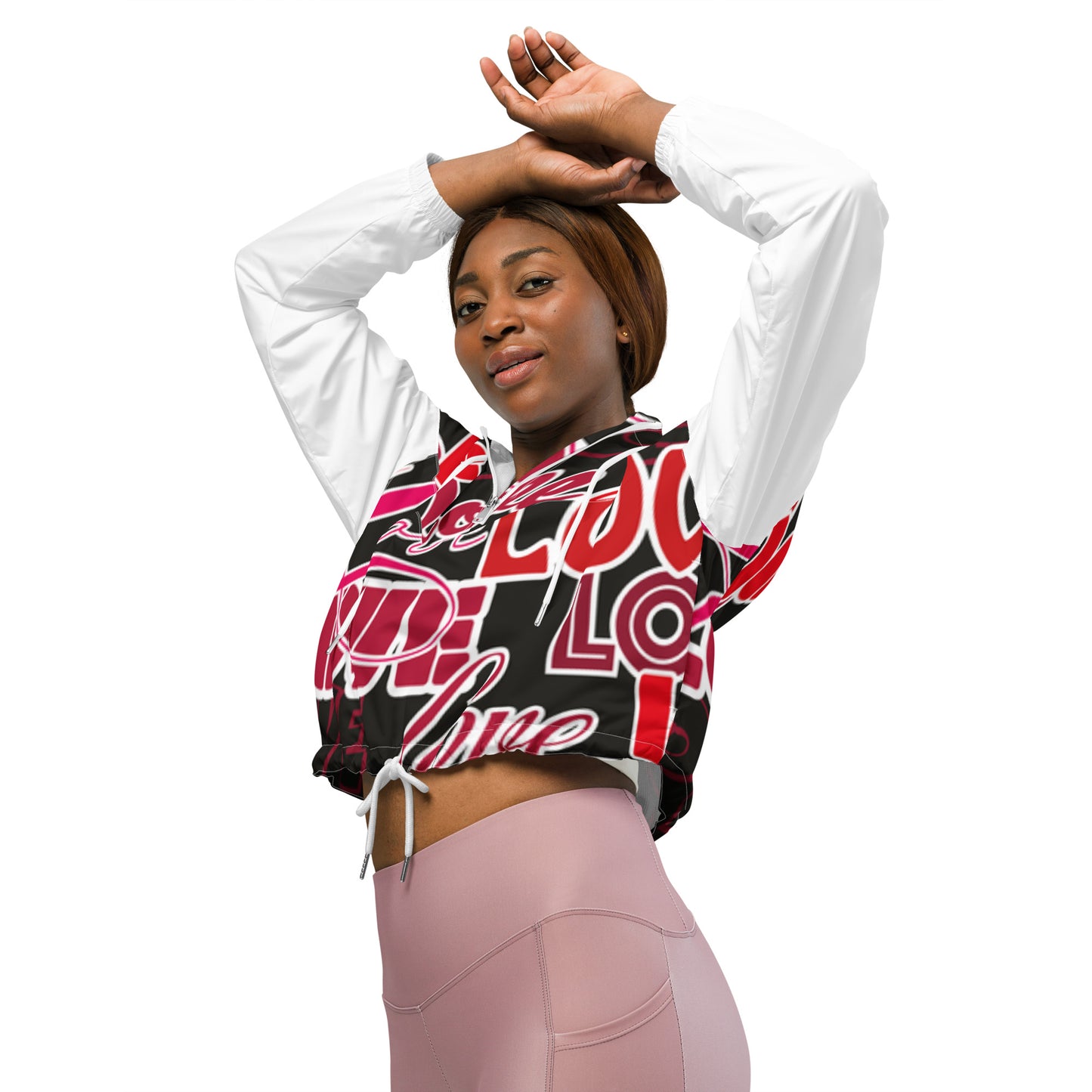 Women’s cropped windbreaker