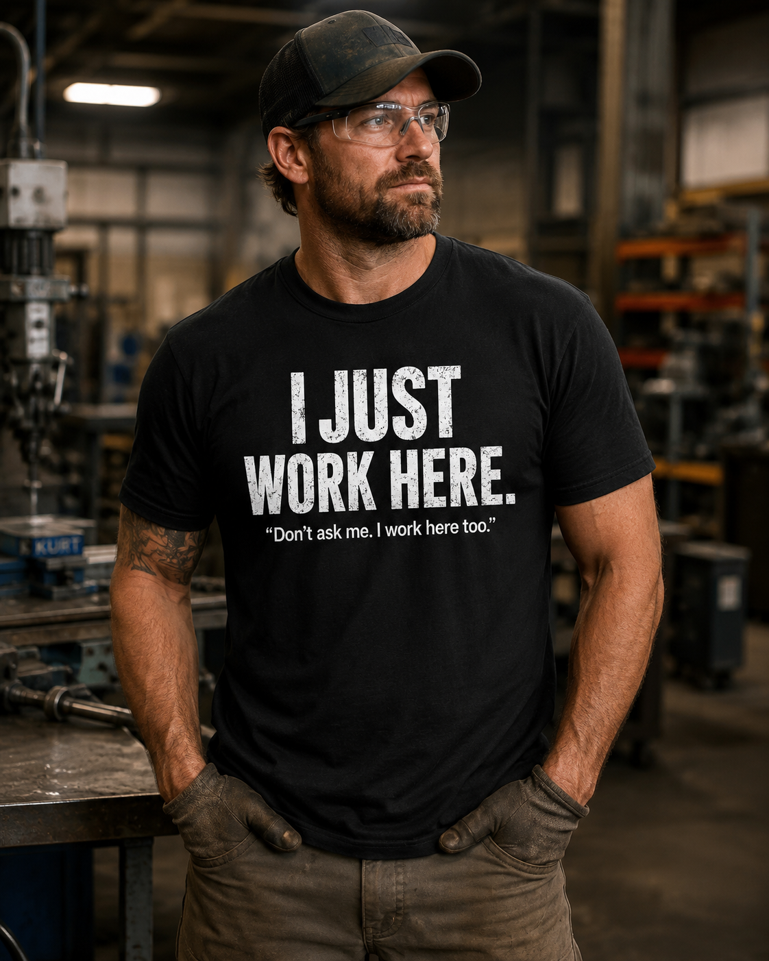 Tee,Tshirt,Unofficial,Ijustworkhere