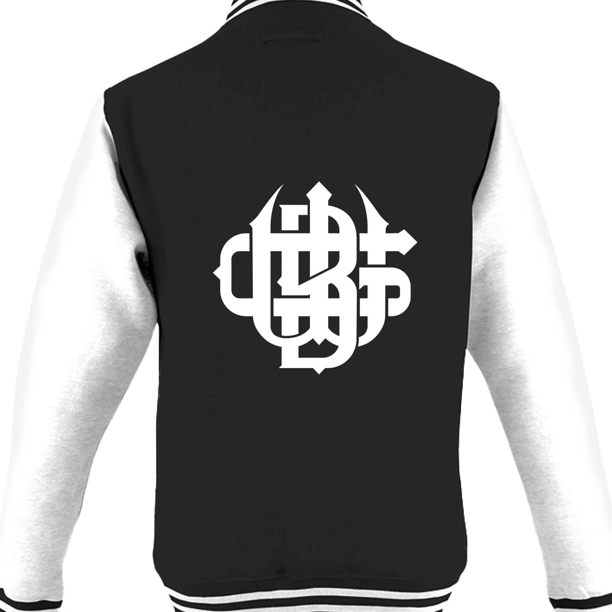 JET BLACK/ WHITE - BACK