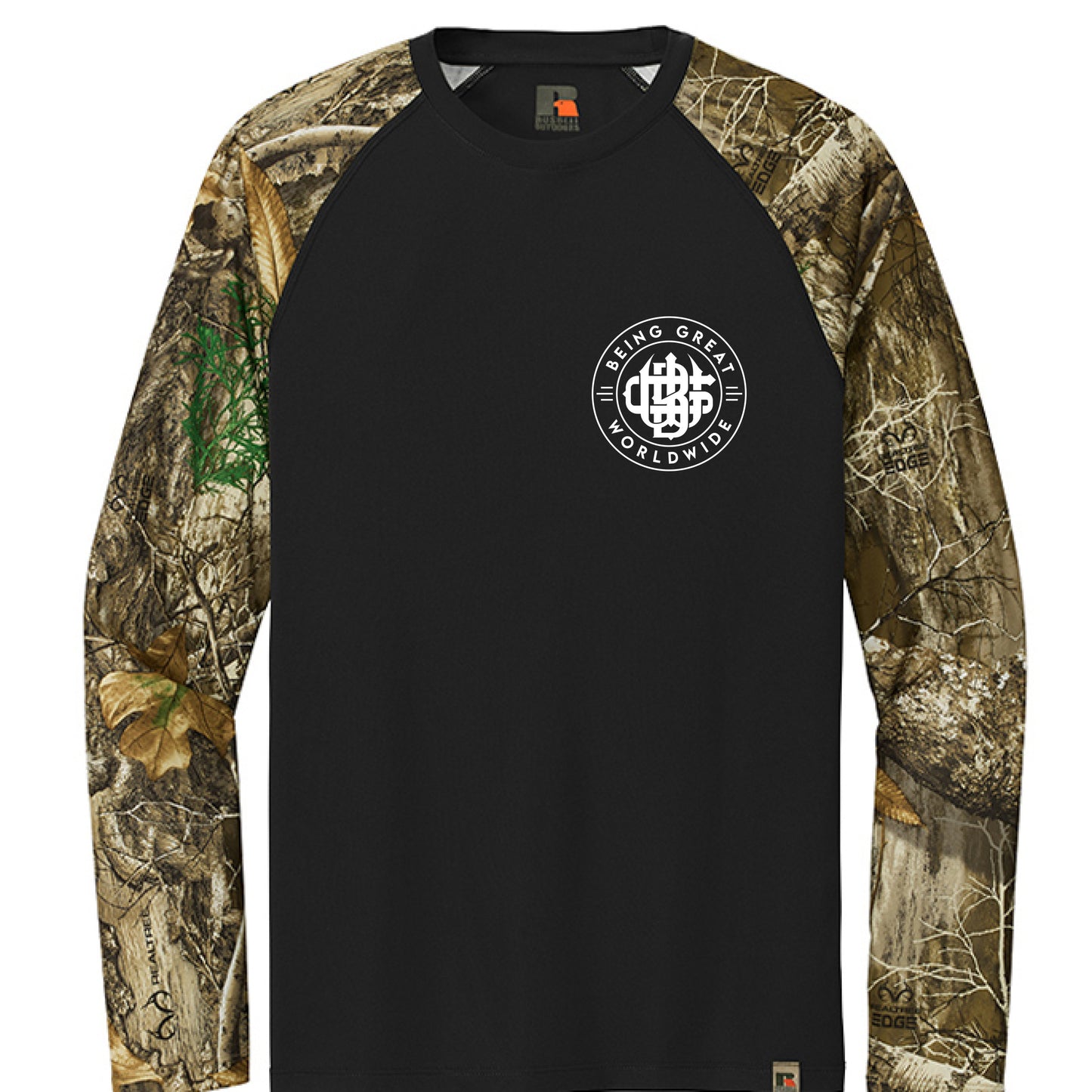 Black/ Realtree Edge - FRONT