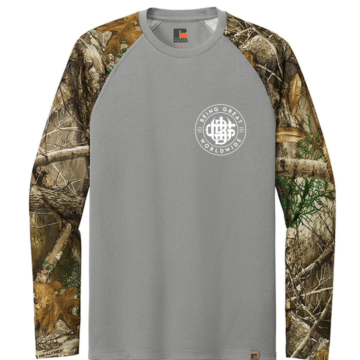 Grey Concrete Heather/ Realtree Edge - FRONT