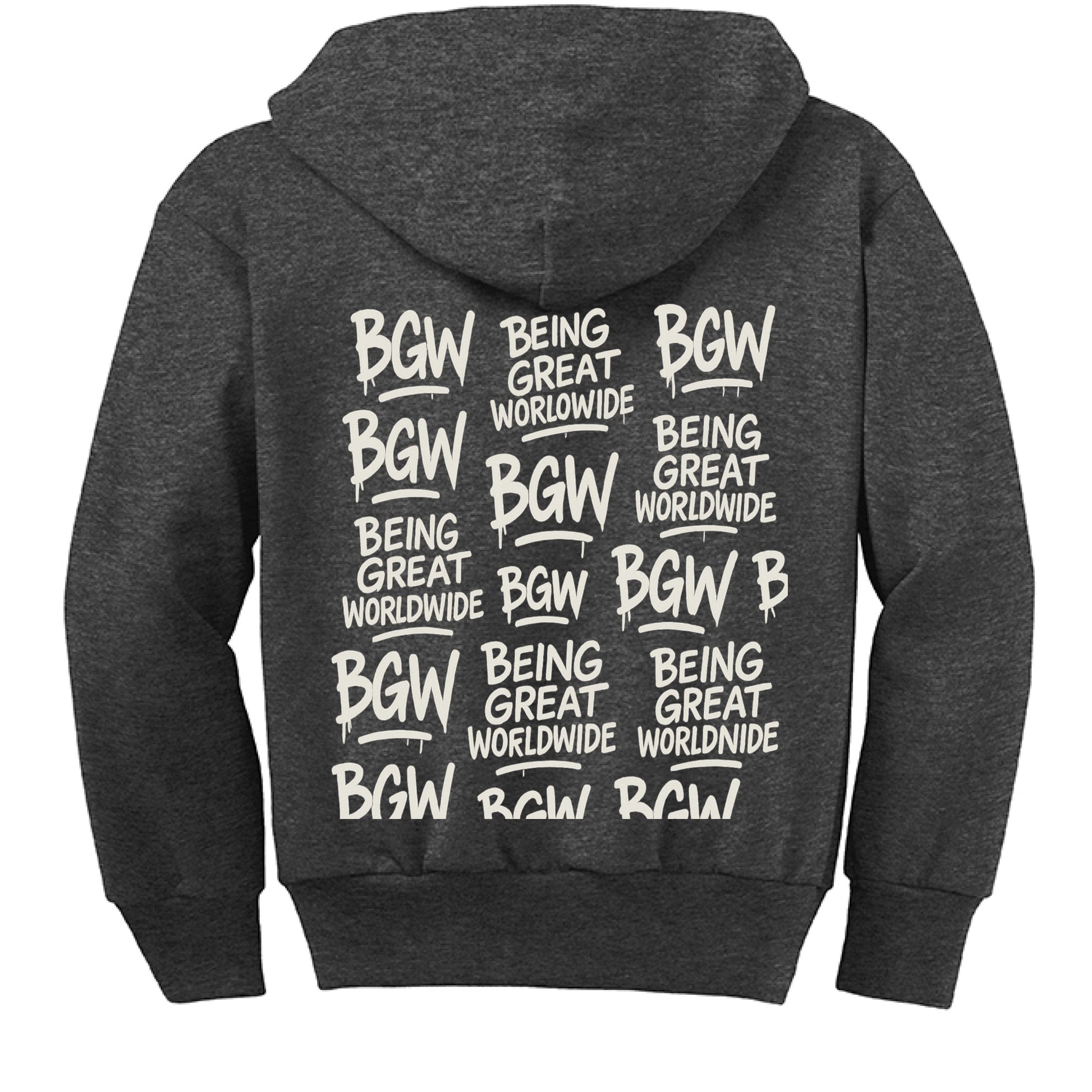 Dark Hthr Grey - BACK